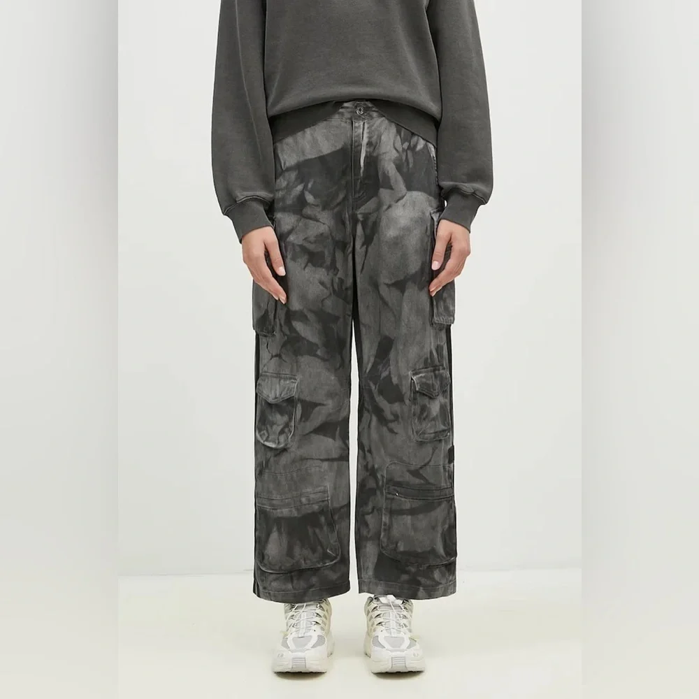 NWT Adidas Premium XXL Cargo Trousers Trace carbon/MGH solid Grey Sz 10